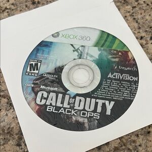 Call of Duty: Black Ops Game Disc for Xbox 360